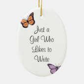 好きな女の書子 |クリスマス作家 セラミックオーナメント (裏面)