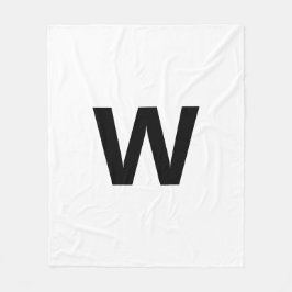 好きな文字を選んでください | フォント: Open Sans Condensed Bold フリースブランケット