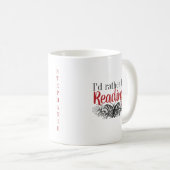 好きな本を好きなら蝶読好きになる コーヒーマグカップ (正面右)