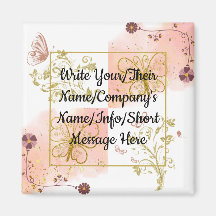 好きな物のパーソナル化可能な磁石