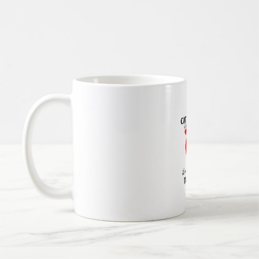 好きな猫が思い出になると思い出 コーヒーマグカップ (左)