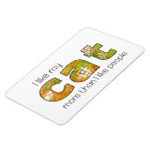 好きな猫の引用文 マグネット (左側)