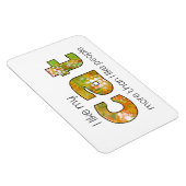 好きな猫の引用文 マグネット (右側)