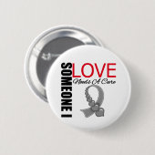 好きな脳腫瘍には治療が必要だ 缶バッジ (正面&裏面)