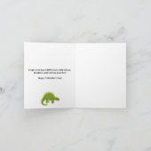 好きな草食恐竜のキッズバレンタインは君たちだ シーズンカード (内部)