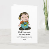 好きな音楽をマーク カード (裏面)