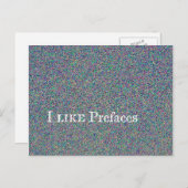 好きな顔だ ポストカード (正面/裏面)