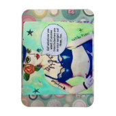 好きな食べ物を磁石で マグネット (縦)