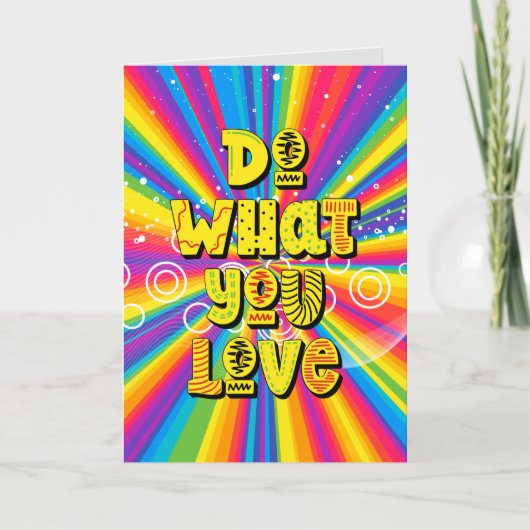 好きにしろ!やる気を起こさせる カード (正面)