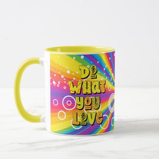 好きにしろ！やる気を起こさせる マグカップ (左)