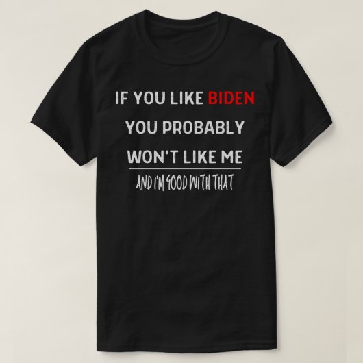 好きもしなら私が好きじゃないだろう1 Tシャツ (デザイン正面)
