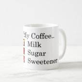好き…ミルクコーヒーマグ付きコーヒー コーヒーマグカップ (正面右)