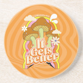 好くなる | グッドビベス&グルーヴィ感じカスタム コースター