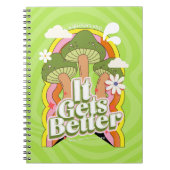 好くなる | グッドビベス&グルーヴィ感じカスタム ノートブック (正面)