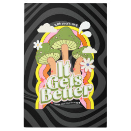 好くなる | グッドビベス&グルーヴィ感じカスタム メタルプリント