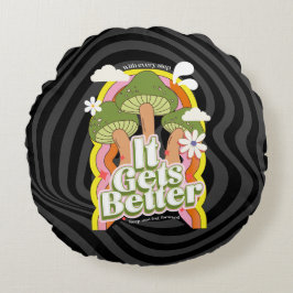 好くなる | グッドビベス&グルーヴィ感じカスタム ラウンドクッション