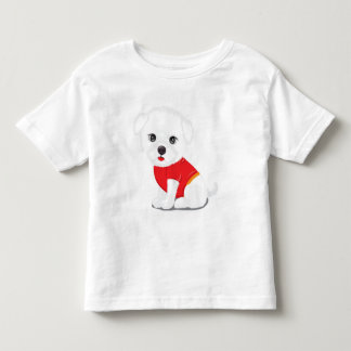 好ましい小犬、purp トドラーTシャツ