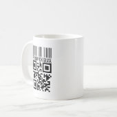 好ましくない人物 コーヒーマグカップ (正面左)