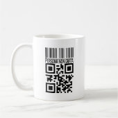 好ましくない人物 コーヒーマグカップ (左)