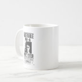 好ましくない番号1 コーヒーマグカップ (正面左)