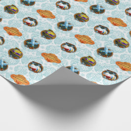 好みのギークのクリスマス ラッピングペーパー