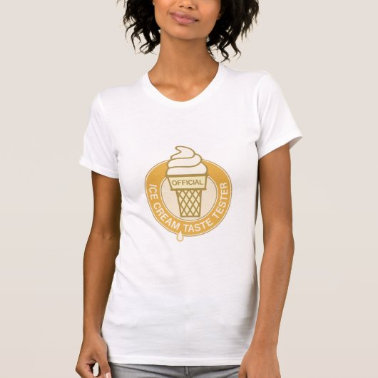 好みのテスター: オレンジTシャツ Tシャツ (正面)