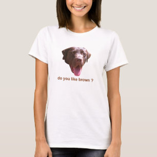 好みます茶色をか。 Tシャツ
