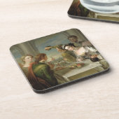 好み、c.1744-47 (キャンバスの油)の感覚(見て下さい コースター (左側)