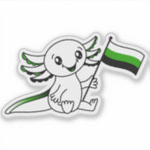 好中球プライド旗LGBTQ+ シール (正面)