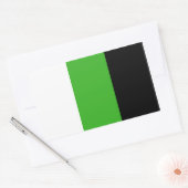 好中球旗のシール 長方形シール (封筒)