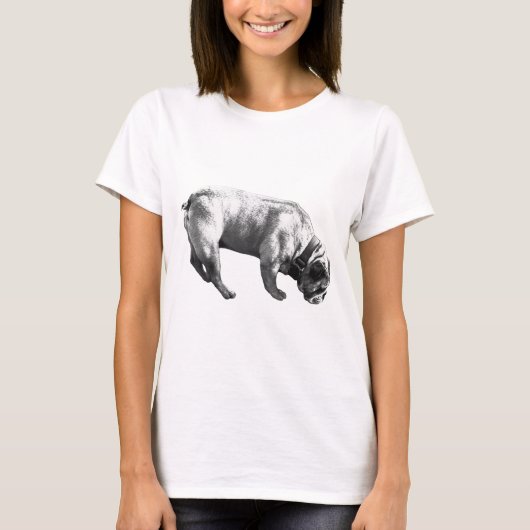 好奇な灰色、優しい強さ Tシャツ (正面)