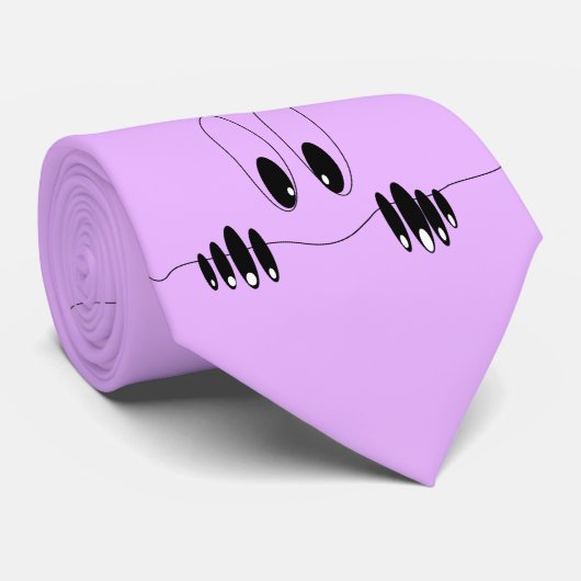 好奇心おもしろいアイズネックタイ幸せスマイル ネクタイ (ロール)