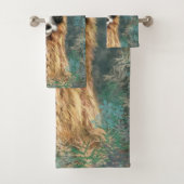 好奇心おもしろいアルパカバスタオル バスタオルセット (インサイチュ)