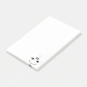 好奇心おもしろい眼スマイル ポストイット (アングル)