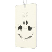 好奇心おもしろい眼付き空気清浄剤 – スマイル カーエアーフレッシュナー (左)