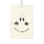 好奇心おもしろい眼付き空気清浄剤 – スマイル カーエアーフレッシュナー (裏面)