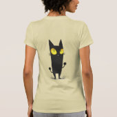 好奇心が宇宙と出会う場所。 Tシャツ (裏面)