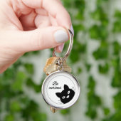 好奇心が強いがあって下さい キーホルダー (手)