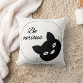 好奇心が強いがあって下さい クッション (ブランケット)