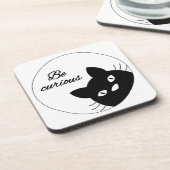 好奇心が強いがあって下さい コースター (左側)