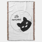 好奇心が強いがあって下さい スローブランケット (正面縦)