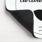 好奇心が強いがあって下さい マウスパッド (コーナー)