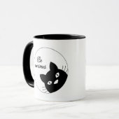 好奇心が強いがあって下さい マグカップ (正面左)