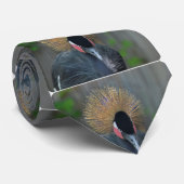 好奇心が強いアフリカ人によって戴冠させるクレーン ネクタイ (ロール)