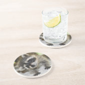 好奇心が強いアライグマのコースター コースター (側面)