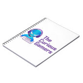 好奇心が強いゲーマーのノート ノートブック (左側)