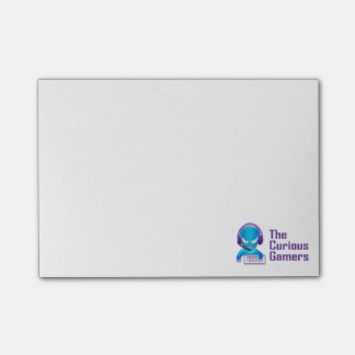 好奇心が強いゲーマーの付箋 ポストイット