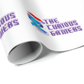 好奇心が強いゲーマーの包装紙 ラッピングペーパー (ロールコーナー)