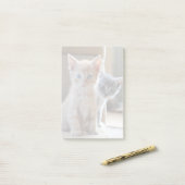好奇心が強い子ネコ ポストイット (デスク上)