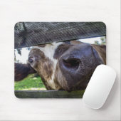 好奇心が強い牛 マウスパッド (マウス)